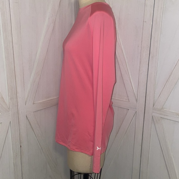 Pink long sleeve UPF 50+ rash guard - Picture 4 of 6